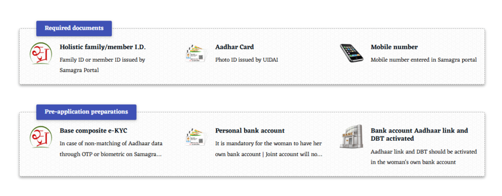 application-requirements-documents-for-ladli-behna-yojana-official-screen-shot