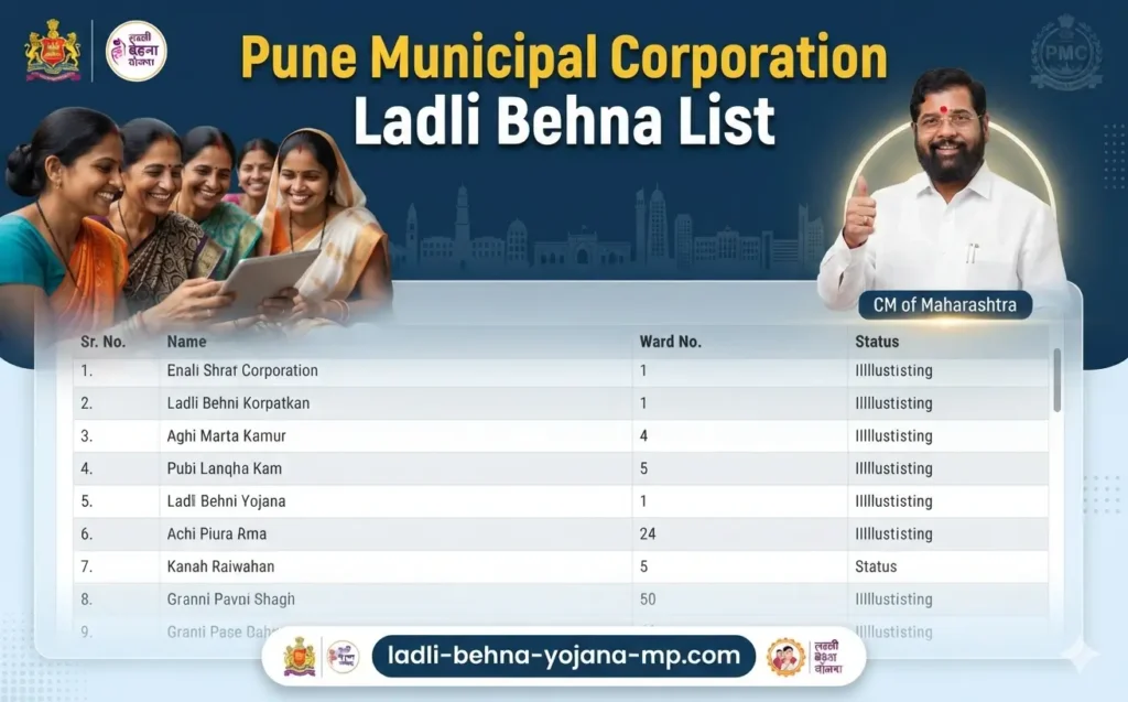 pune-municipal-corporation-ladli-behna-list-check-online